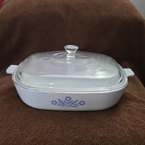 Corning Ware Blue Cornflower From The 60's,